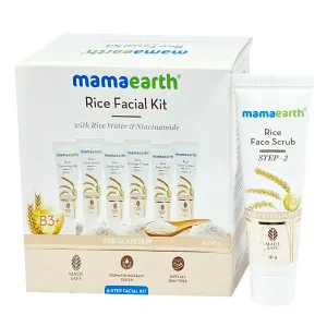 Mamaearth Rice Facial Kit With Rice Water & Niacinamide for Glass Skin - 60gm